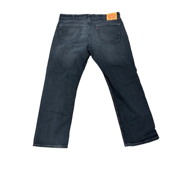 Levis Mens 559 Relaxed Straight Jeans W38 L30 Dark Wash Denim - Picture 4 of 6